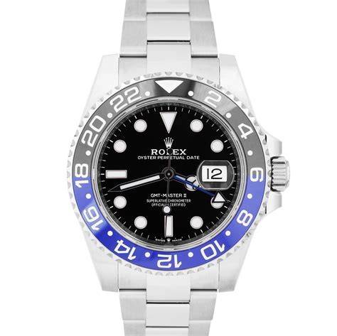 rolex batman with oyster bracelet